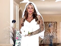 Amazing bride bang session with a hot mommy and other slags