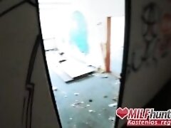 "MILF Hunter nails skinny MILF Vicky Hundt in an abandoned place! milfhunter24"